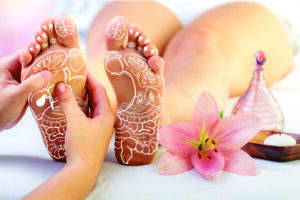 pieds reflexo montage photo